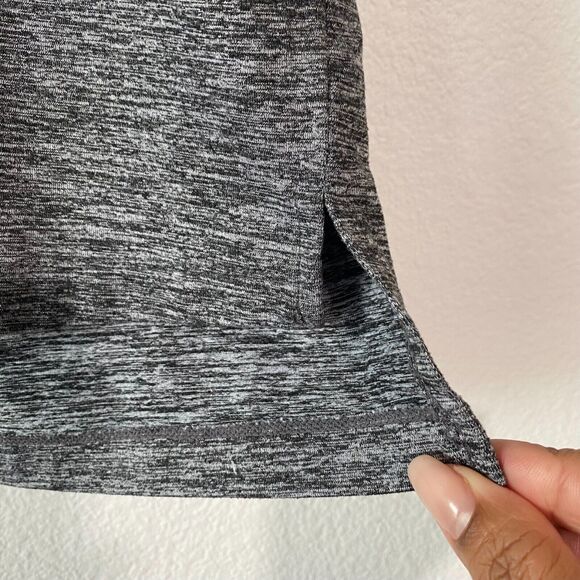 Member's Mark Soft‎ T Shirt Women's V-neck Gray Size XL Stretch Short Sleeve - Picture 6 of 9